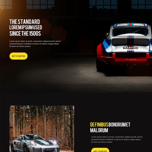 Body shop website example by One Eleven Web Design