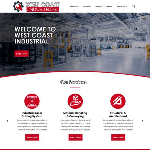 Mechanical contractor website example by One Eleven Web Design