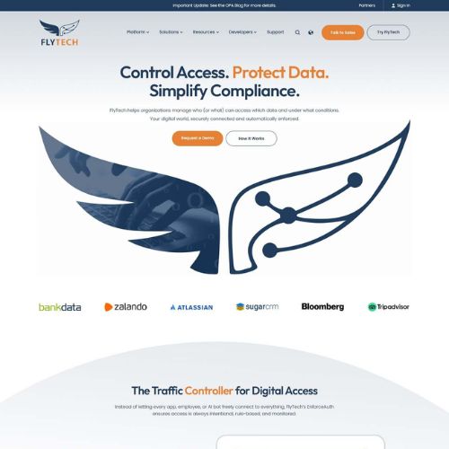 Cybersecurity website example by One Eleven Web Design