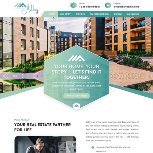 REALTOR® website example by One Eleven Web Design
