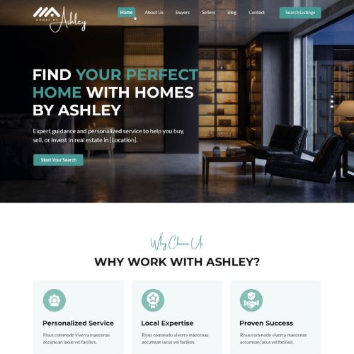 REALTOR® website example by One Eleven Web Design