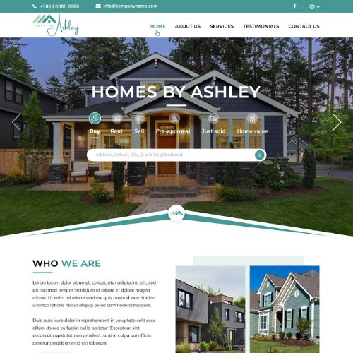 REALTOR® website example by One Eleven Web Design