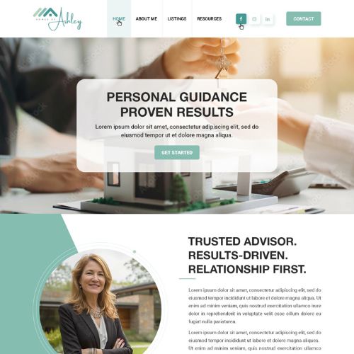 REALTOR® website example by One Eleven Web Design