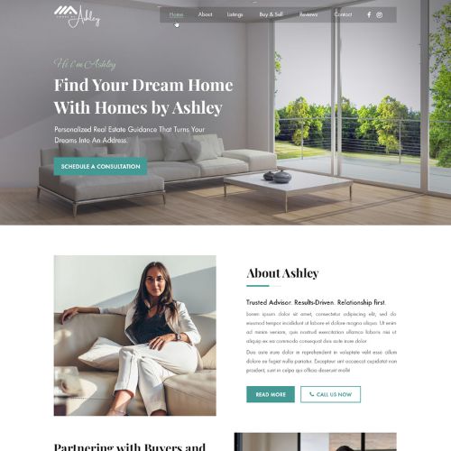 REALTOR® website example by One Eleven Web Design