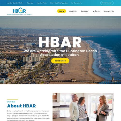 REALTOR® association website example by One Eleven Web Design