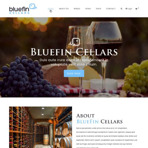 Winery website example by One Eleven Web Design