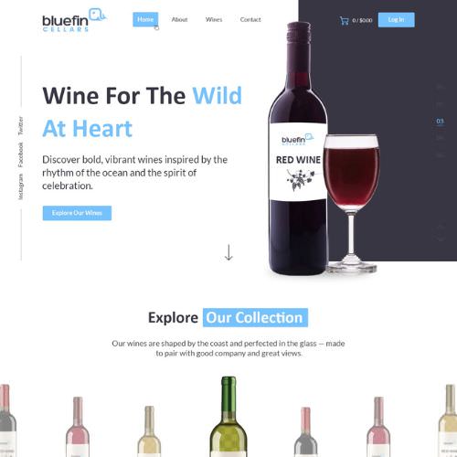 Winery website example by One Eleven Web Design